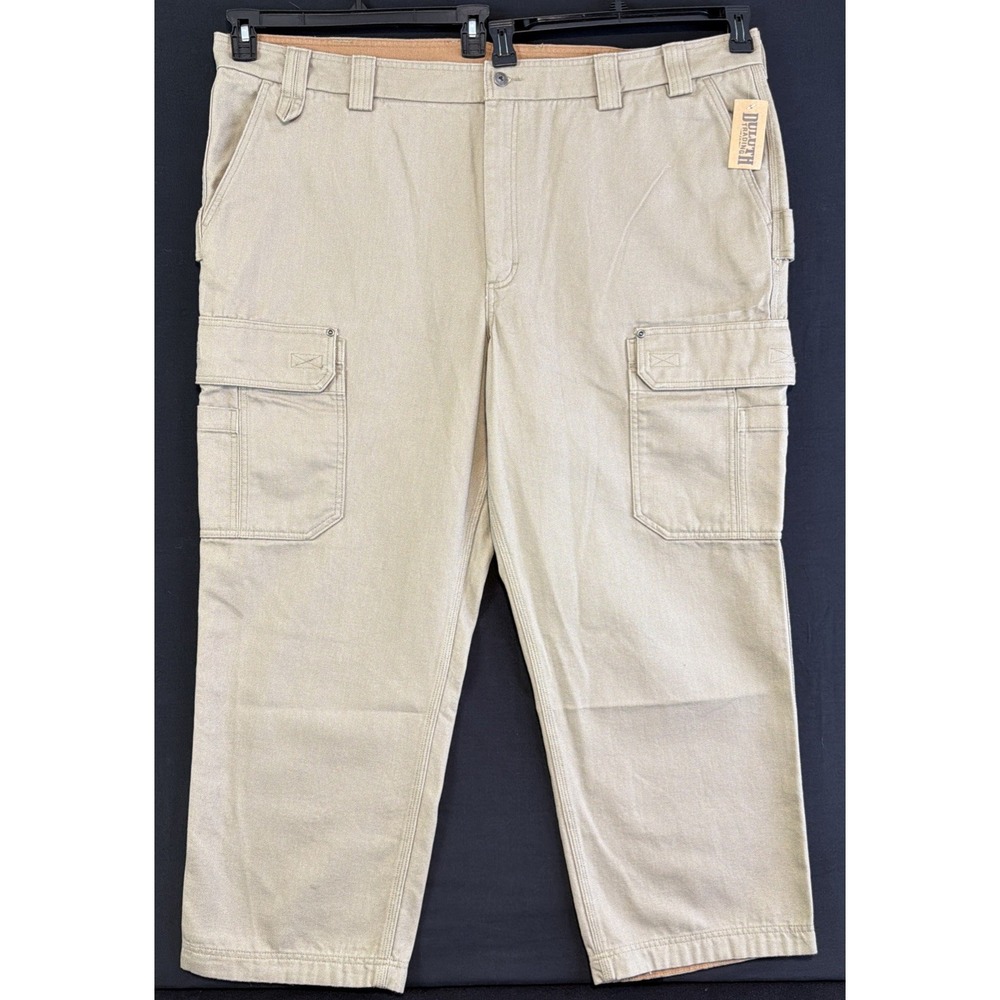 New Duluth Men's Fire Hose Relexed Fit Cargo Work Pants, Dek Style #92204 48x30